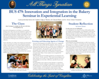 BUS 479: Innovation and Integration in the Bakery Seminar in Experiential Learning