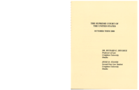 Supreme Court of the United States October Term 2000