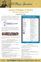 Journal of Religion & Society: Finding God in All Things