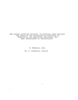 The Capital Budgeting Decision: An Empirical Study Relating the Impact of the Application of Principles of Creativity, New Production Techniques, and Cost Improvements on Profitability