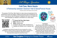Cold Toes, Warm Hearts: A Partnership between Swanson Hall & Siena/Francis House