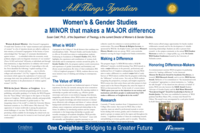 Women’s & Gender Studies: A Minor that makes a Major difference