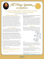 Assessing Social Responsibility in Health Professions Students: Professional Formation in the Ignatian Context