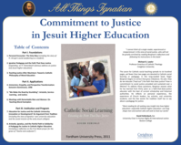 Commitment to Justice in Jesuit Higher Education (Catholic Social Learning: Educating the Faith That Does Justice)