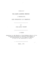 Possidius' Vita Sancti Augustini Episcopi: A Translation, with Introduction and Commentary