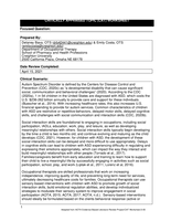 What is the effectiveness of sensory integration interventions on improving social interactions skills for children with autism spectrum disorder?
