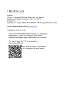 Marriage, millennials, and massive student loan debt