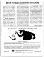 Some unique law library resources