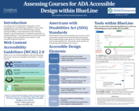Assessing Courses for ADA Accessible Design within BlueLine (poster 17)