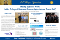 Making Business Work: Heider College of Business Community Assistance Teams (CAT)