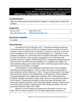 What is the effectiveness of joint protection strategies in reducing pain for adults with arthritis?