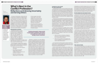 What’s next in the conflict profession? Reflections on embracing uncertainty and serving others