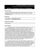 What is the effectiveness of upper extremity training interventions on increasing participation in ADL and IADL engagement for children aged 0-18 years old with cerebral palsy (CP)?