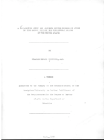 A Comparative Study and Analysis of the Courses of Study in High School Biology for the Several States of the United States