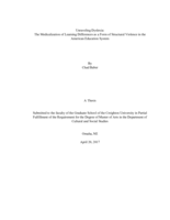 Unraveling Dyslexia: The Medicalization of Learning Differences as a Form of Structural Violence in the American Education System
