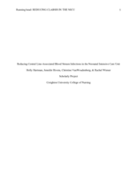 Reducing CLABSI in the NICU