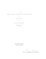 Internal Control for Electronic Data Processing Systems