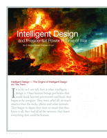 Intelligent design and presidential power in time of war