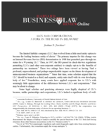 LLCs and corporations: A fork in the road in Delaware?