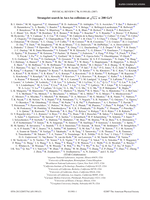 Strangelet search in Au + Au collisions at sqrt(sNN)=200 GeV