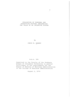 Evaluation of Personal and Production Factors Influencing the Value of an Incentive System