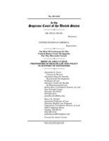Brief of amici curiae professors of health law and policy in support of petitioner