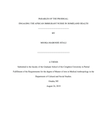Parables of the Prodigal: Engaging the African Immigrant Nurse in Homeland Health