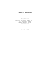 Bankruptcy cases review