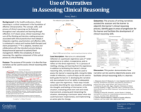 Use of Narrative in Assessing Clinical Reasoning (poster 02)
