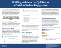 Building an Interactive Syllabus as a Portal to Student Engagement (poster 03)