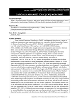What is the effectiveness of sensory- and motor-based activities on improving sensory, motor, and executive functioning of children with fetal alcohol spectrum disorders (FASDs)?