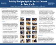 Shining the Spotlight on Health Careers to Area Youth (poster 26)