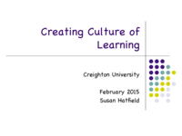 Creating Culture of Learning (keynote)