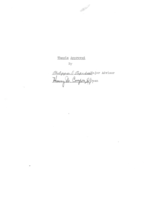 The Preparation of 1-(p-Acetoxyphenyl) -2,6-Dicarbethoxy-3,5-Dioximecyclohexane, and its Diamine Derivative