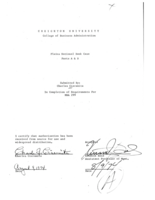 Plains National Bank Case Parts A and B
