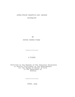 Anglo-French Relations and Belgian Neutrality