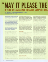 "May it please the Court..." : A year of excellence in skills competitions at Creighton