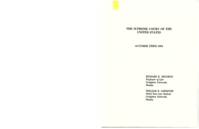 Supreme Court of the United States October Term 1994