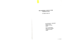 Supreme Court of the United States October Term 1997