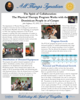 The Spirit of Collaboration: The Physical Therapy Program Works with the Dominican People in el Campo