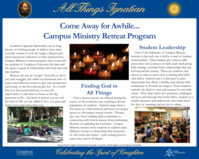 Come Away for Awhile... Campus Ministry Retreat Program