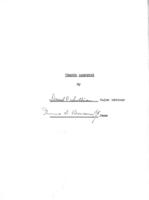 A Syllabus for the Teaching of Biology in Secondary Schools