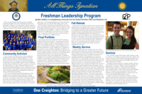 Freshman Leadership Program: Ignatian Tradition in a Living/Learning Community from the Student Activities Office and Residence Life