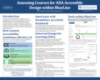 Assessing Courses for ADA Accessible Design within BlueLine (poster 3)