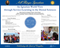 An Ignatian World View through Service-Learning in the Dental Sciences