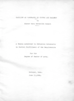 Catiline as Portrayed by Cicero and Sallust