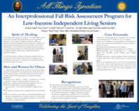 An Interprofessional Fall Risk Assessment Program for Low-Income Independent Living Seniors