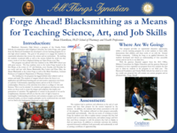 Forge Ahead! Blacksmithing as a Means for Teaching Science, Art, and Job Skills