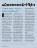 A commitment to civil rights