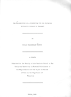 The Construction of a Curriculum for the Creighton University College of Pharmacy